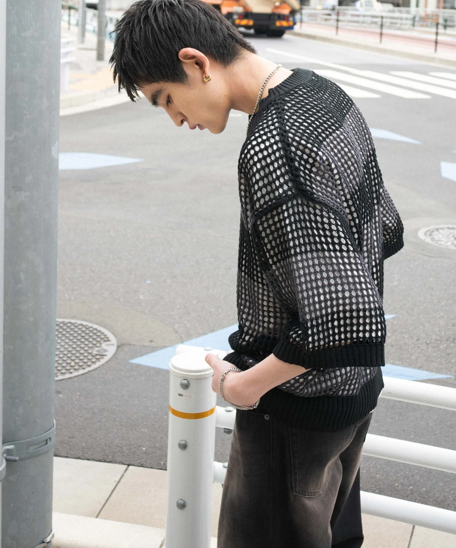 アンサンブルメッシュニットプルオーバー(SS) - Image 22