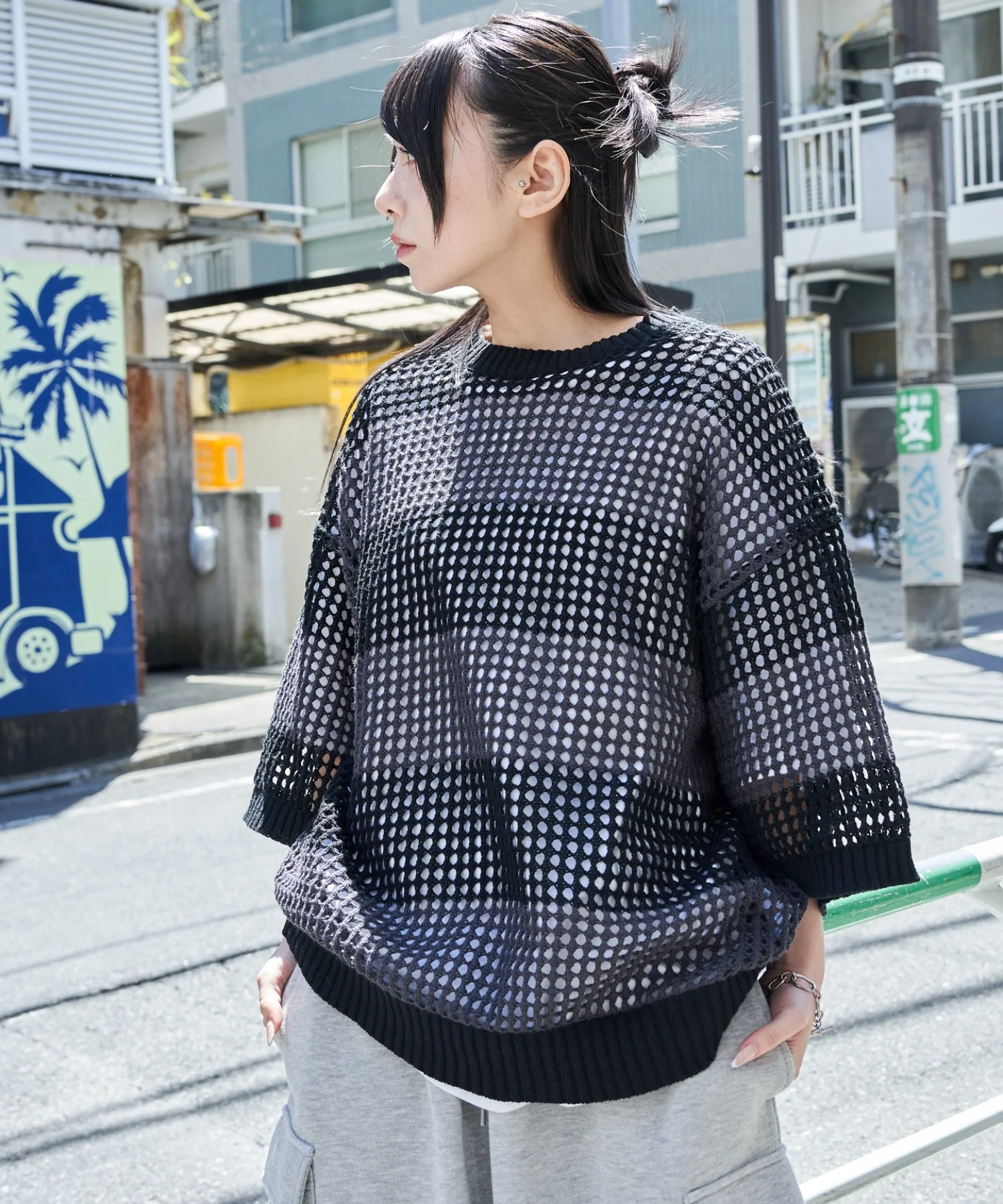 アンサンブルメッシュニットプルオーバー(SS) - Image 26