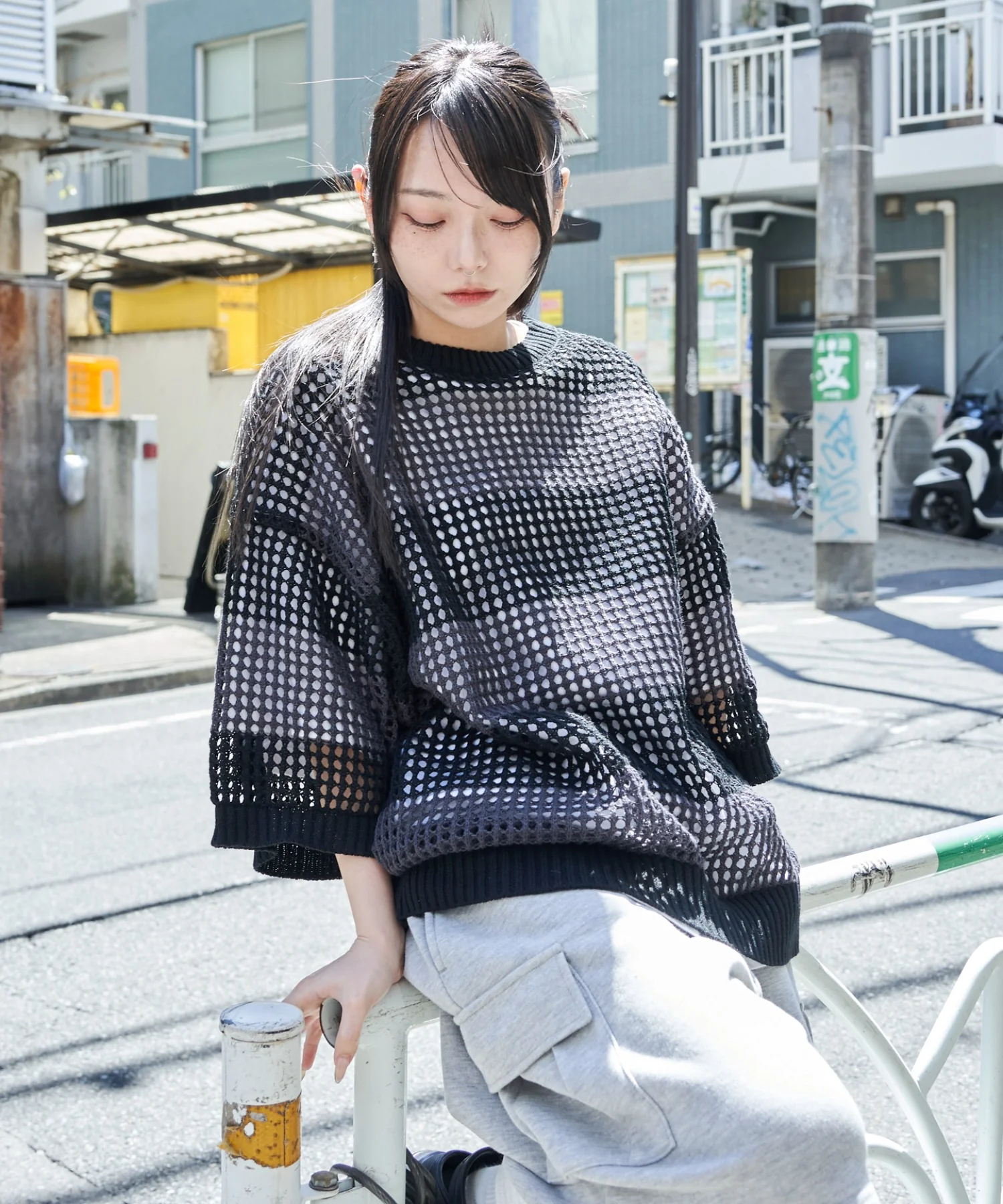 アンサンブルメッシュニットプルオーバー(SS) - Image 27