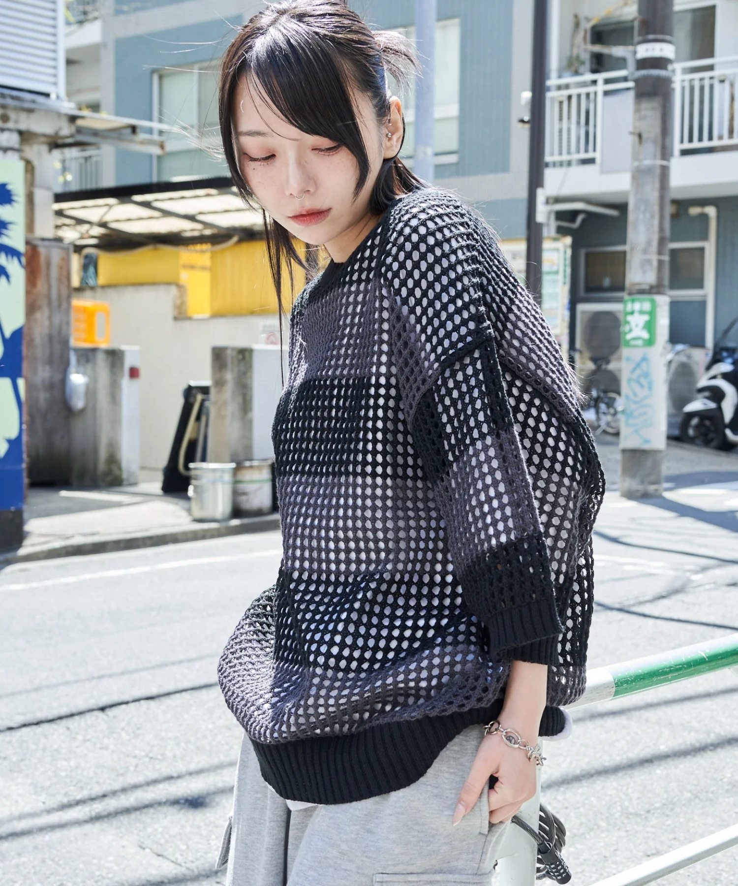 アンサンブルメッシュニットプルオーバー(SS) - Image 28