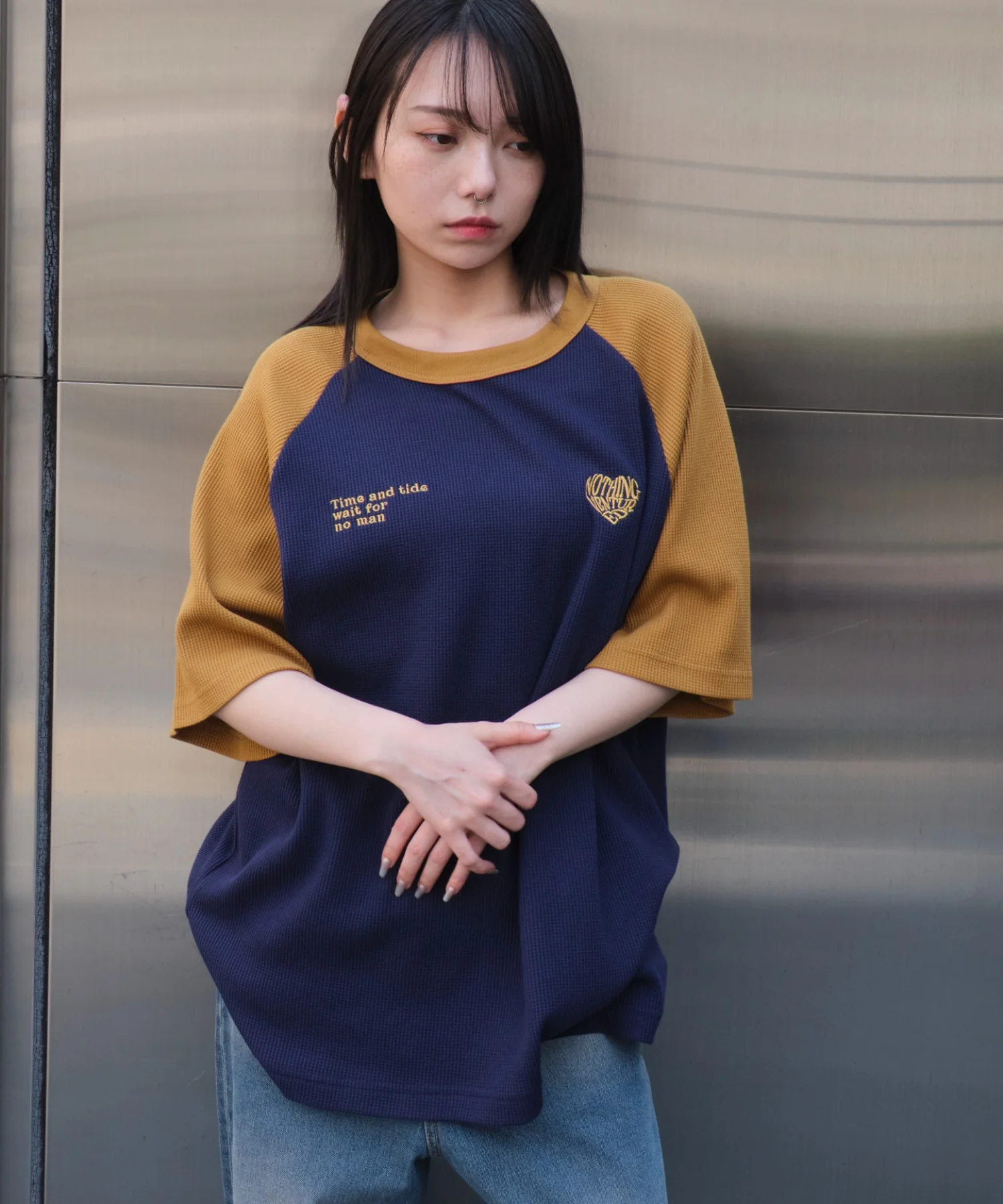 ワッフルラグランT(SS) - Image 19