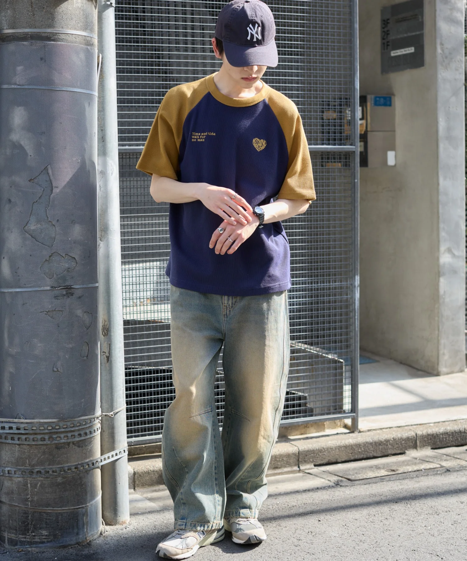 ワッフルラグランT(SS) - Image 4