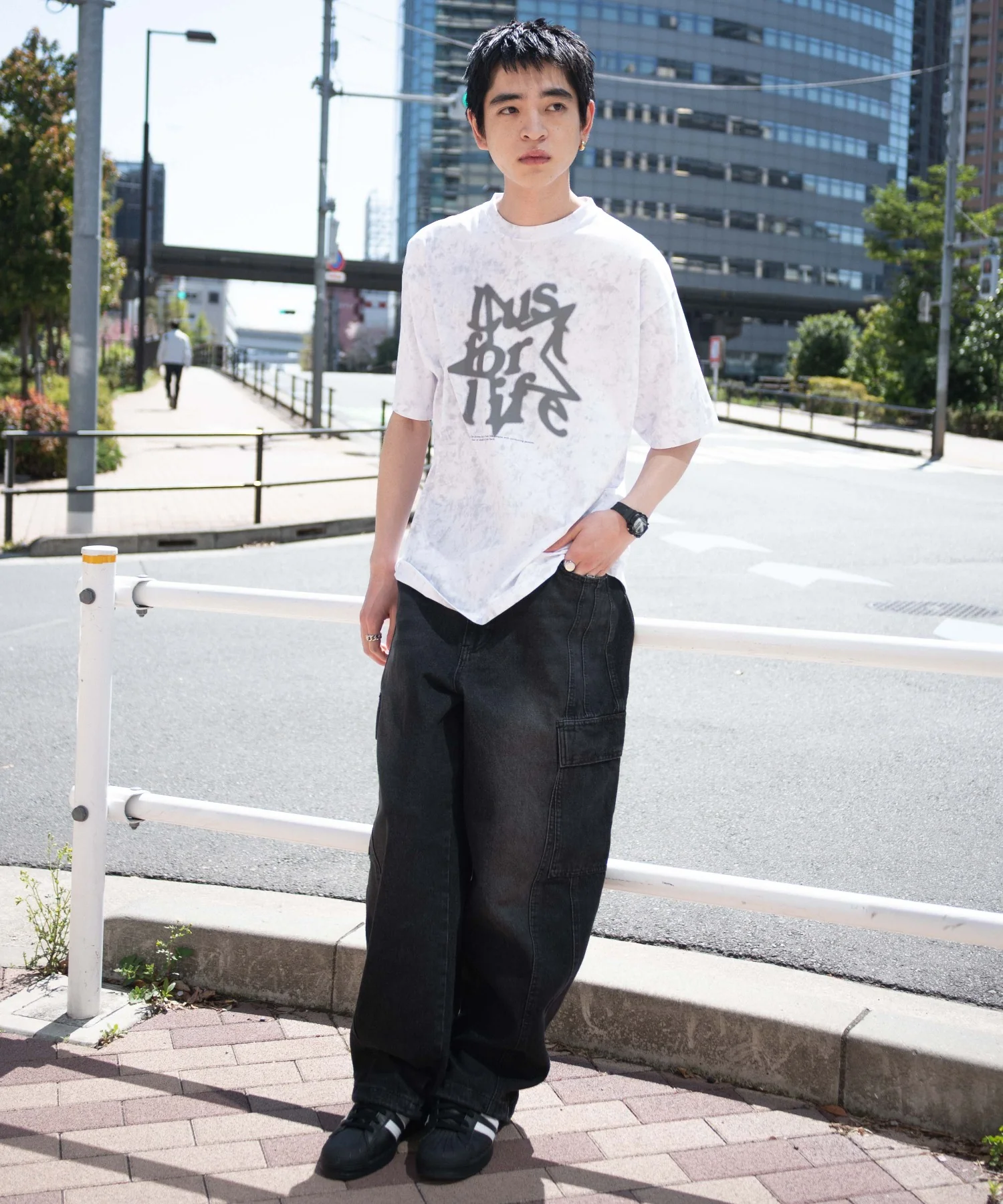 スノーパターングラフィックT(SS) - Image 6