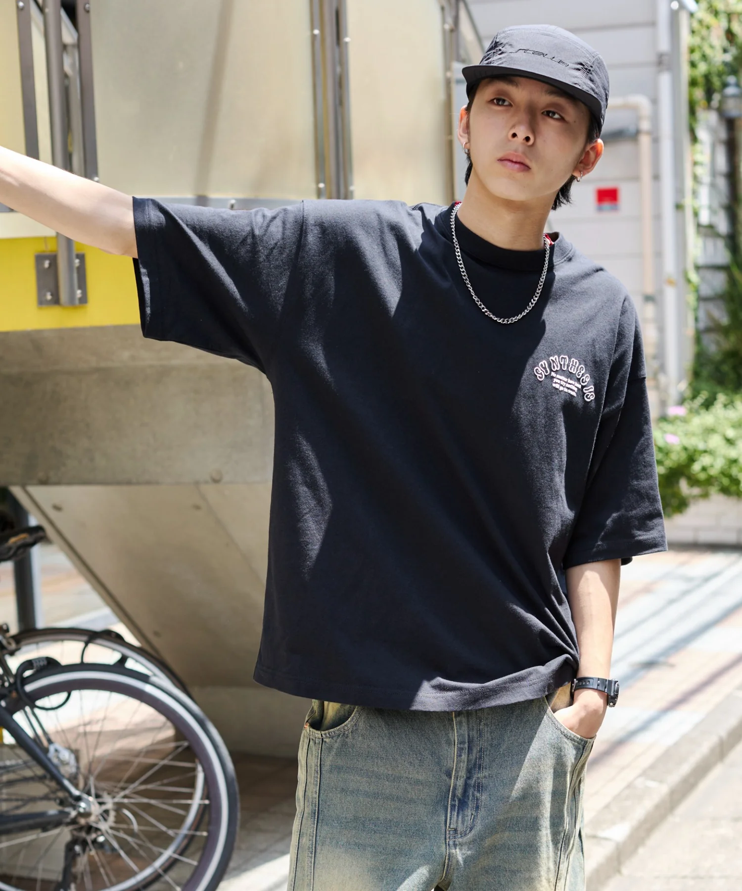 アクセ付きストレートロゴT(SS) - Image 27