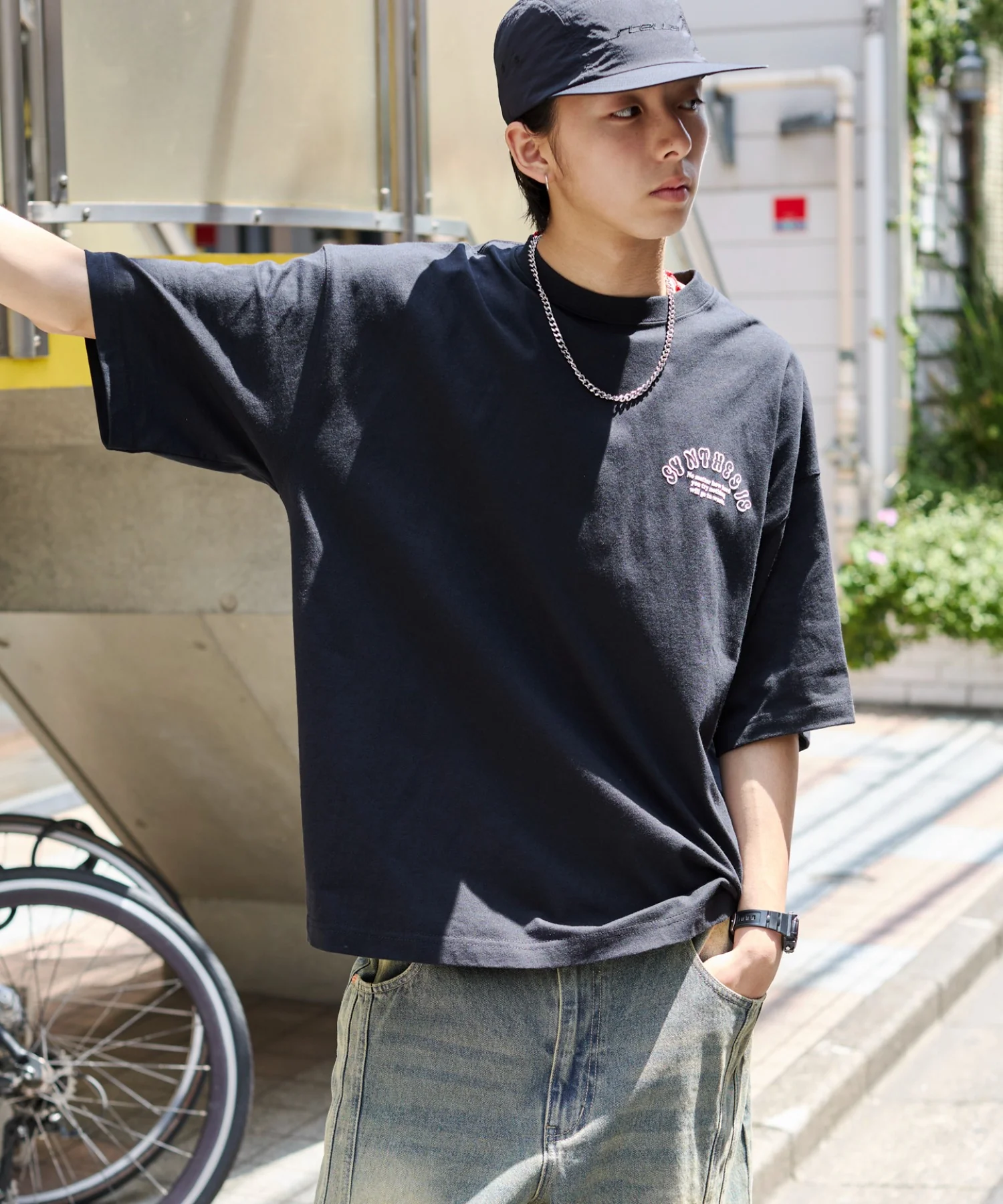 アクセ付きストレートロゴT(SS) - Image 28
