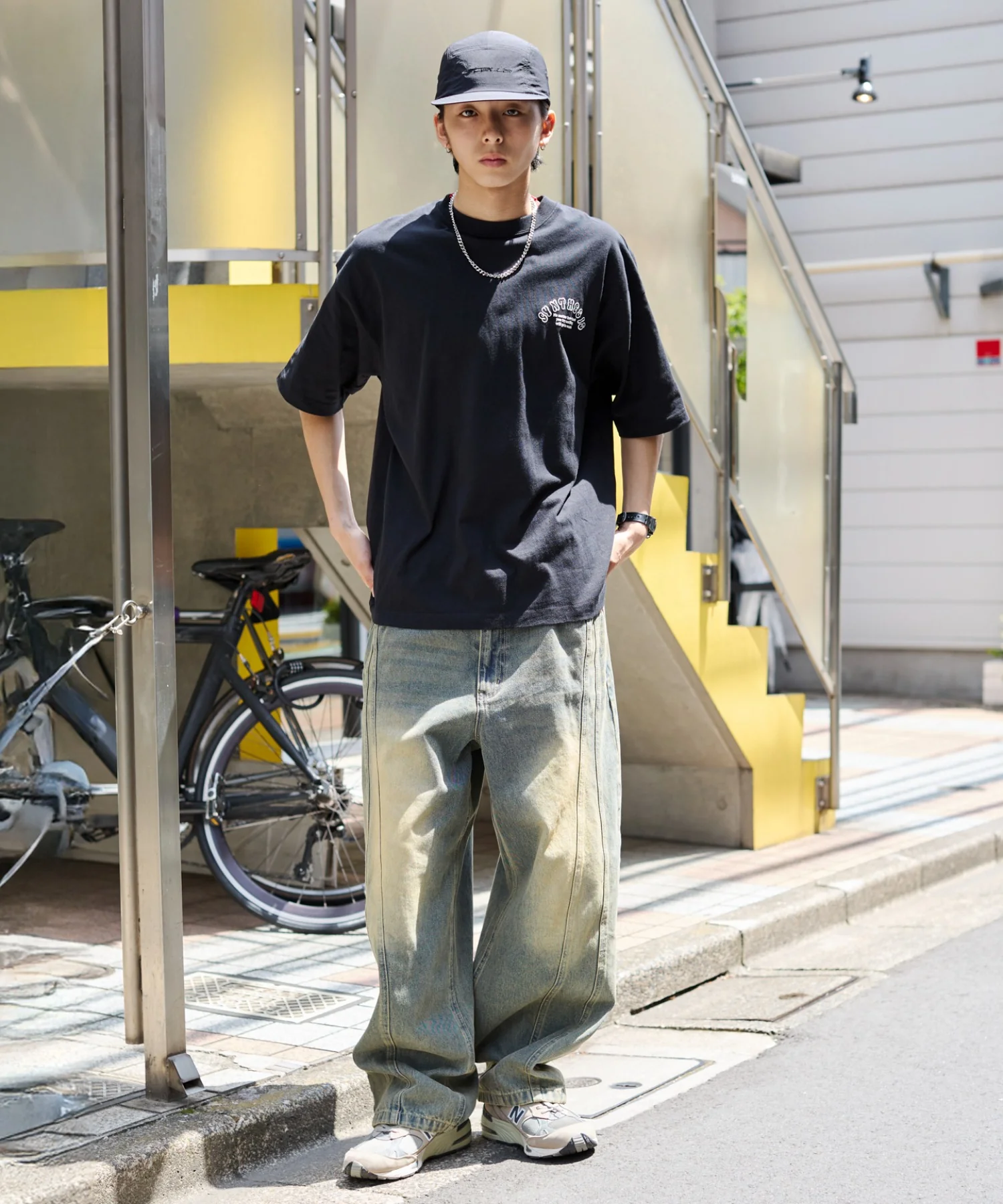 アクセ付きストレートロゴT(SS) - Image 7