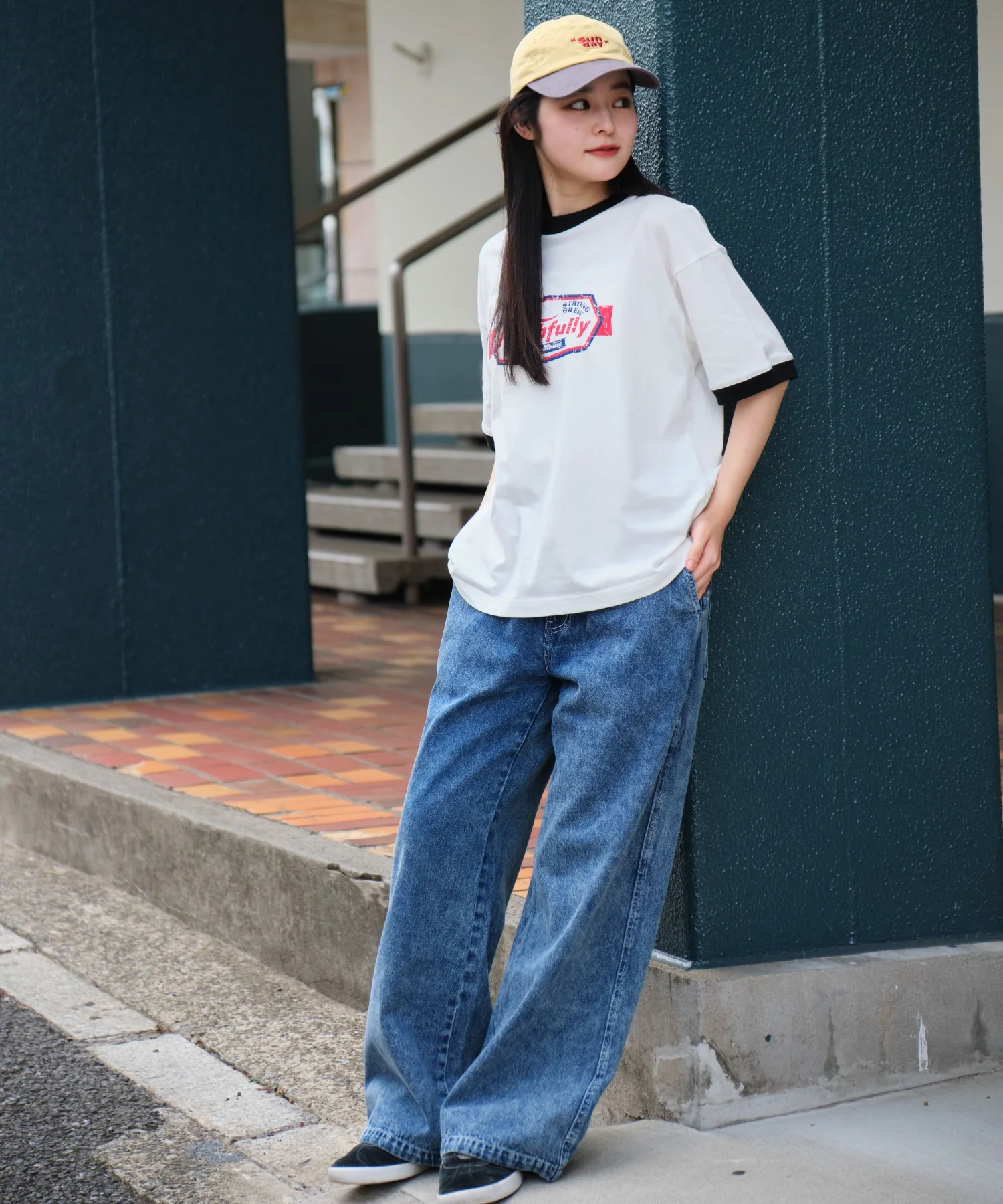 コンパクトフィットグラフィックリンガーT(SS) - Image 7