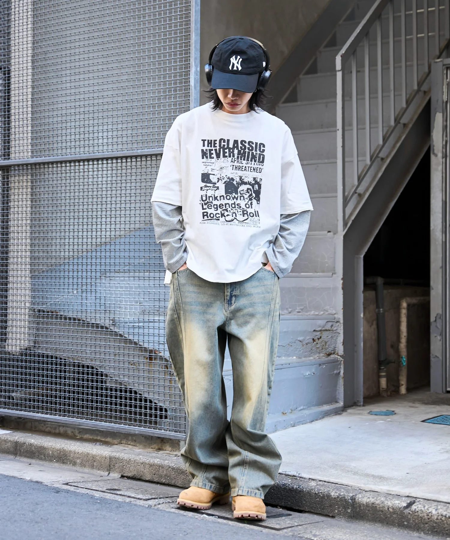 フェイクレイヤードグラフィックT(LS) - Image 32