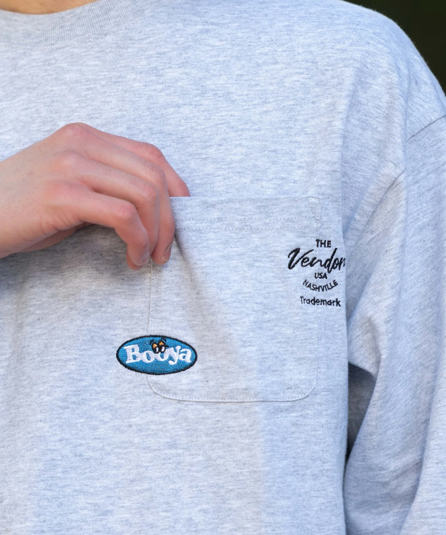 ポケット刺繍BIG T(LS) - Image 10
