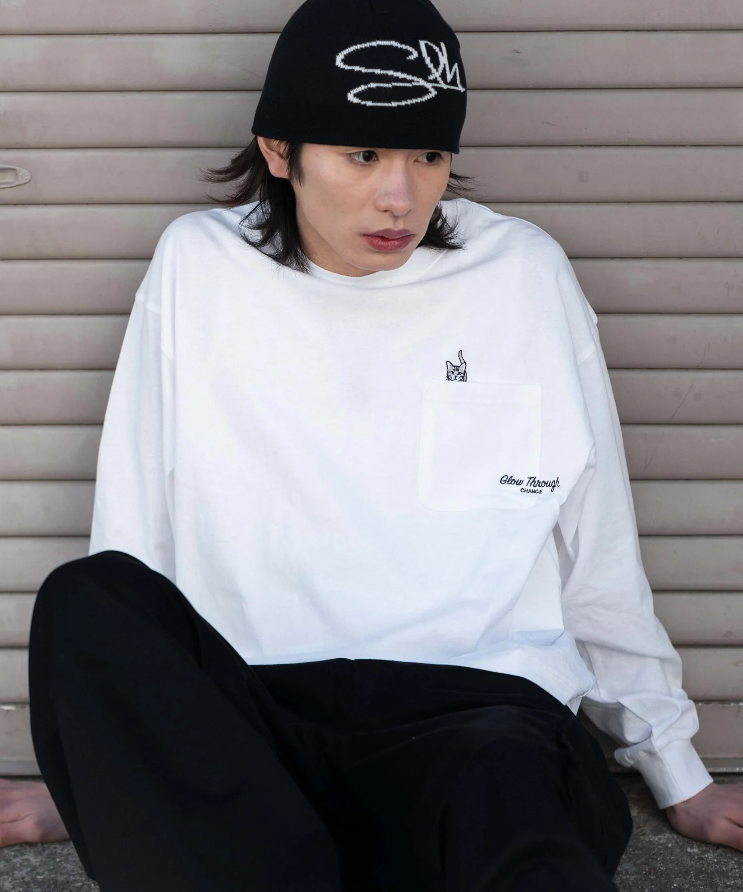 ポケット刺繍BIG T(LS) - Image 14
