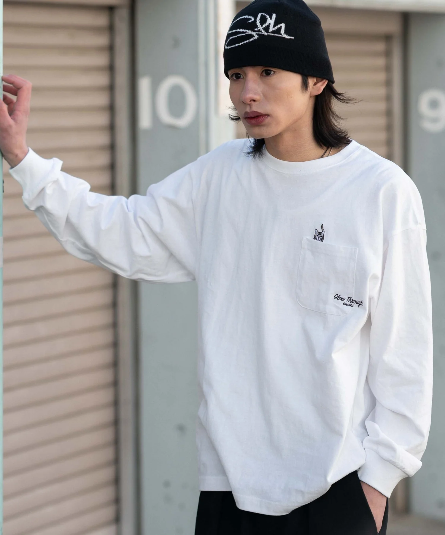 ポケット刺繍BIG T(LS) - Image 16