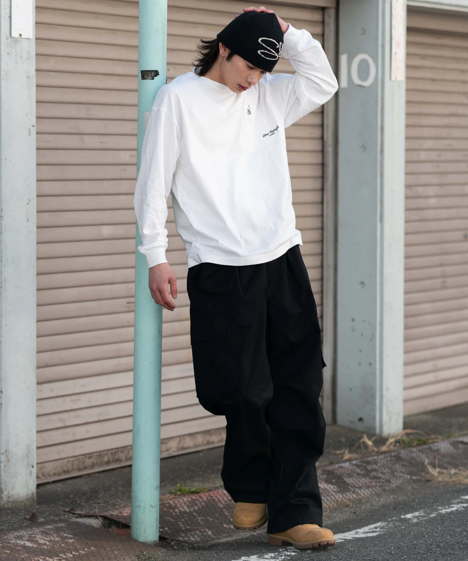 ポケット刺繍BIG T(LS) - Image 18