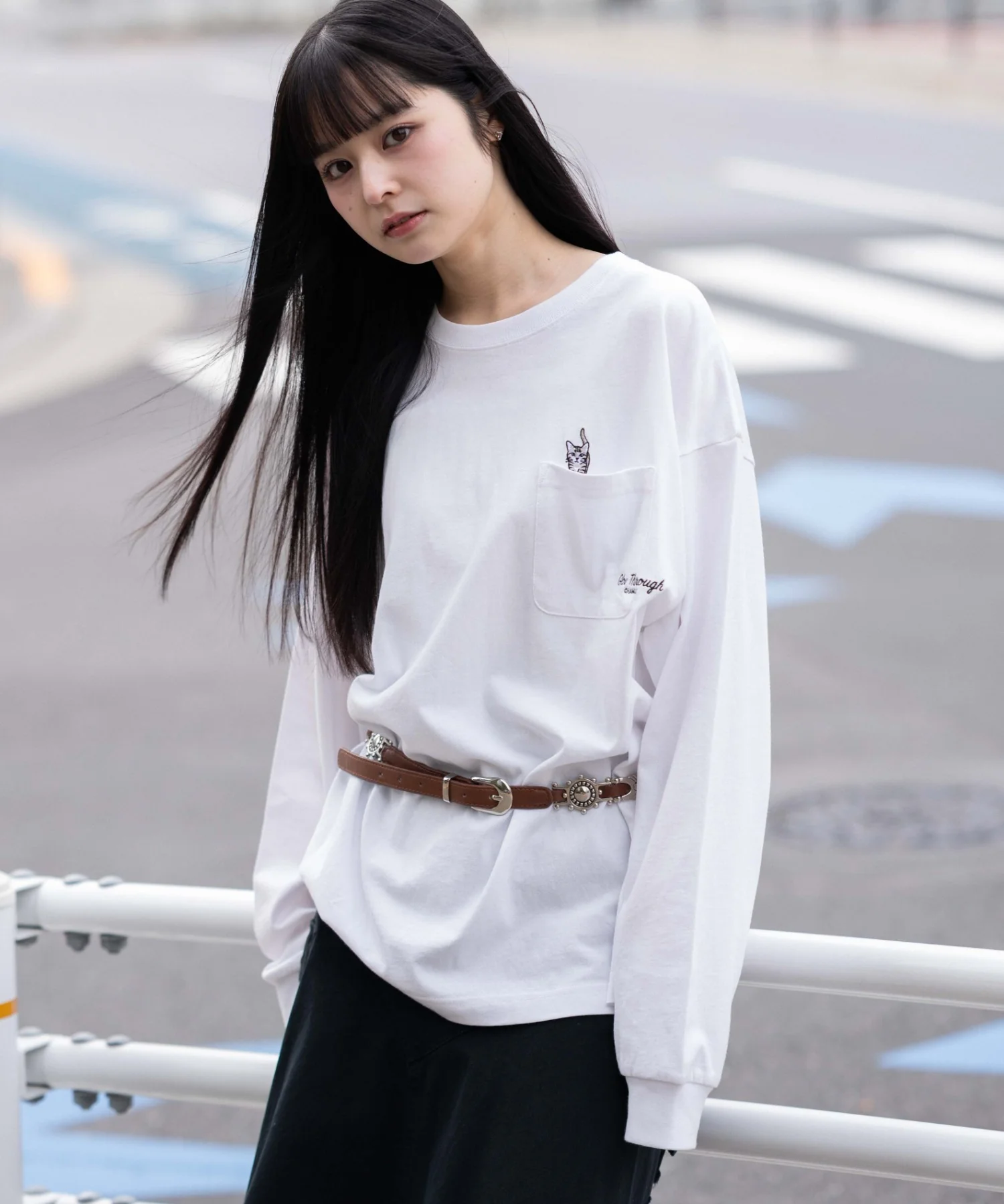 ポケット刺繍BIG T(LS) - Image 19