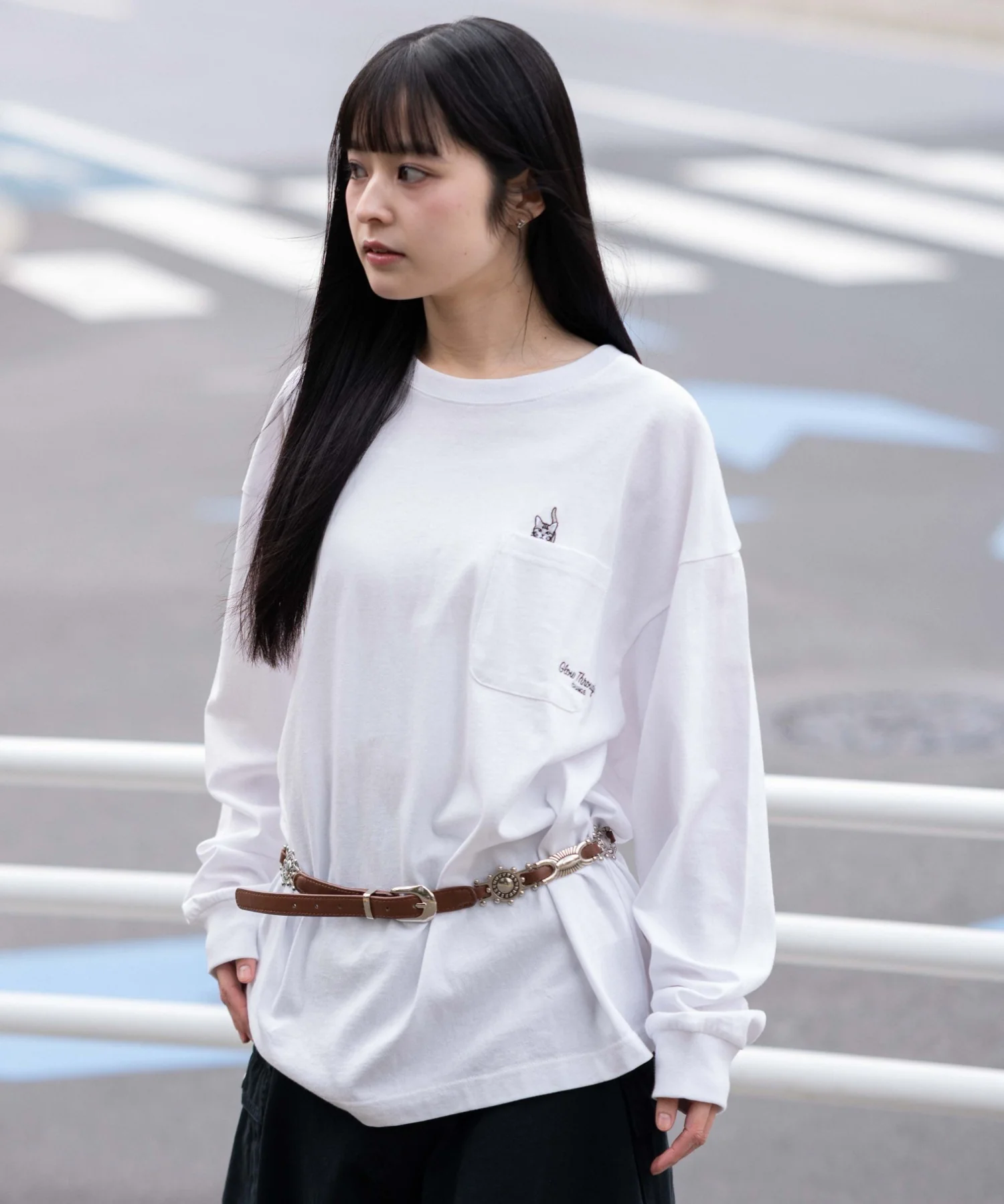 ポケット刺繍BIG T(LS) - Image 20