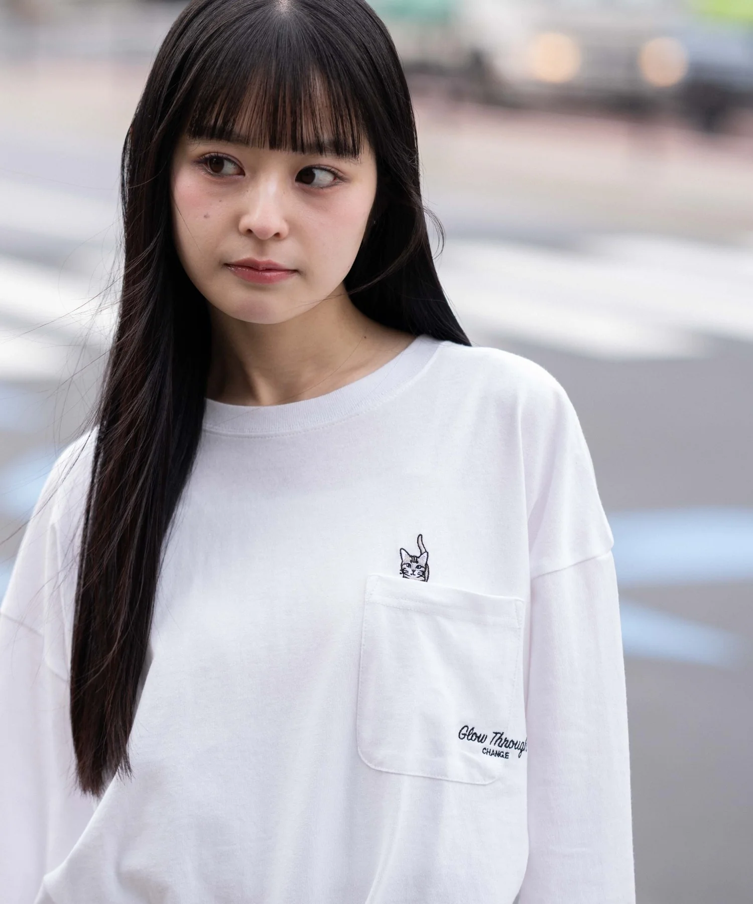 ポケット刺繍BIG T(LS) - Image 22