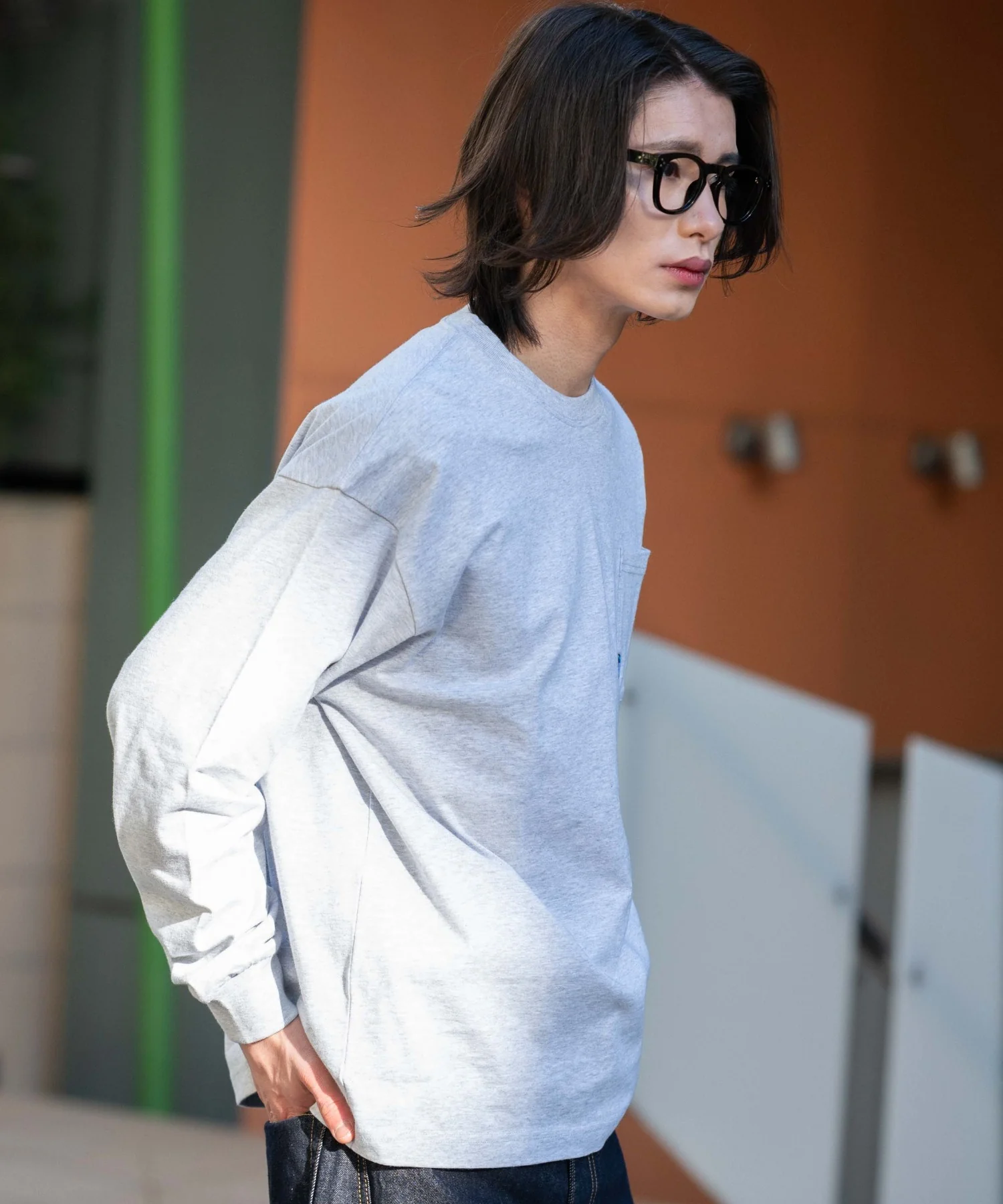 ポケット刺繍BIG T(LS) - Image 32