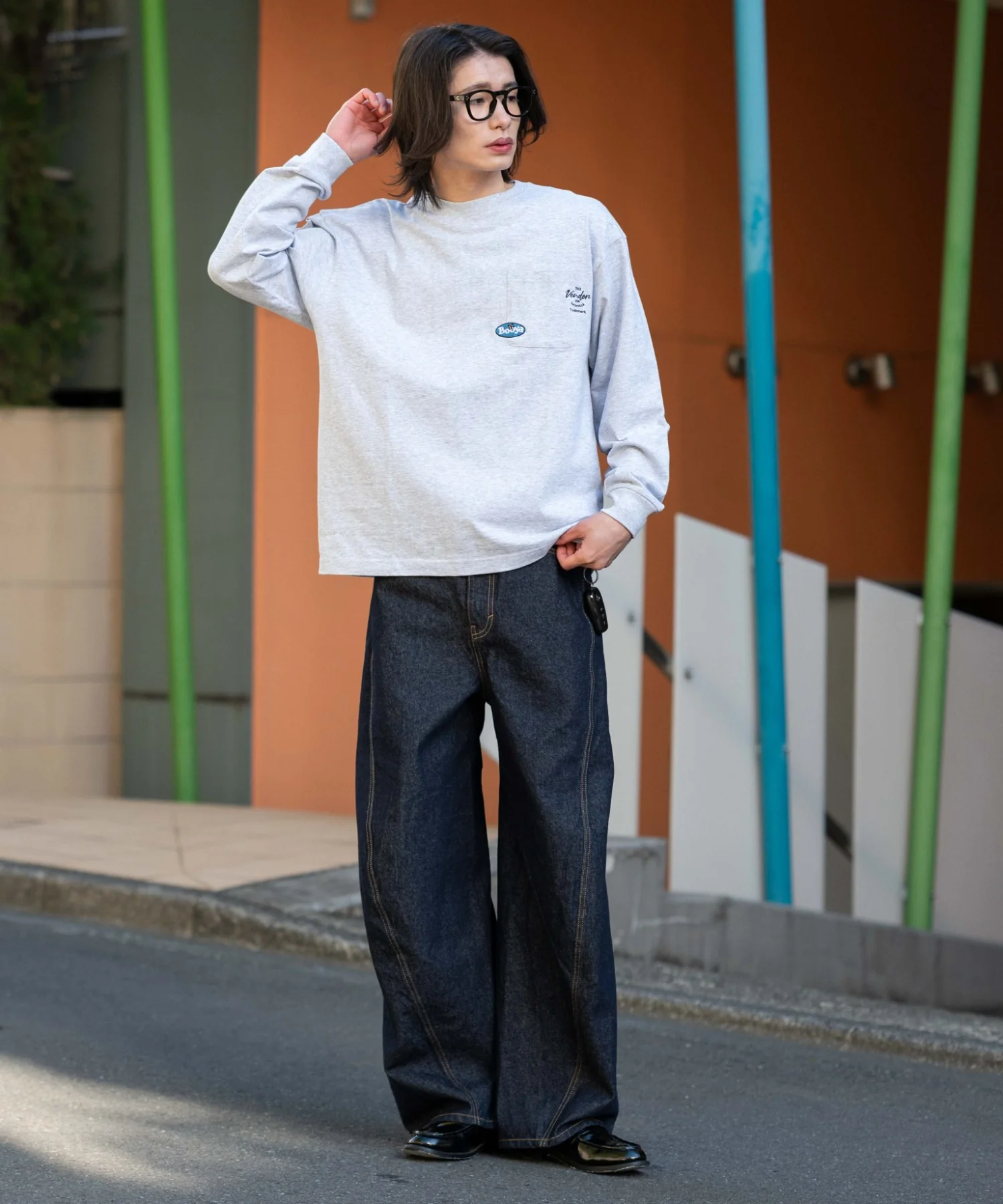 ポケット刺繍BIG T(LS) - Image 35