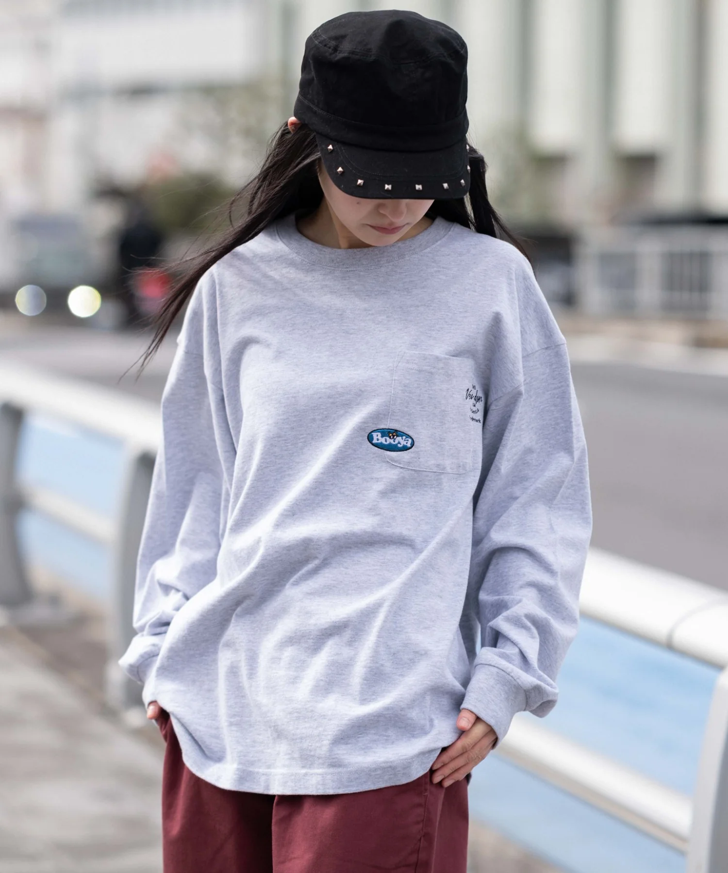 ポケット刺繍BIG T(LS) - Image 36