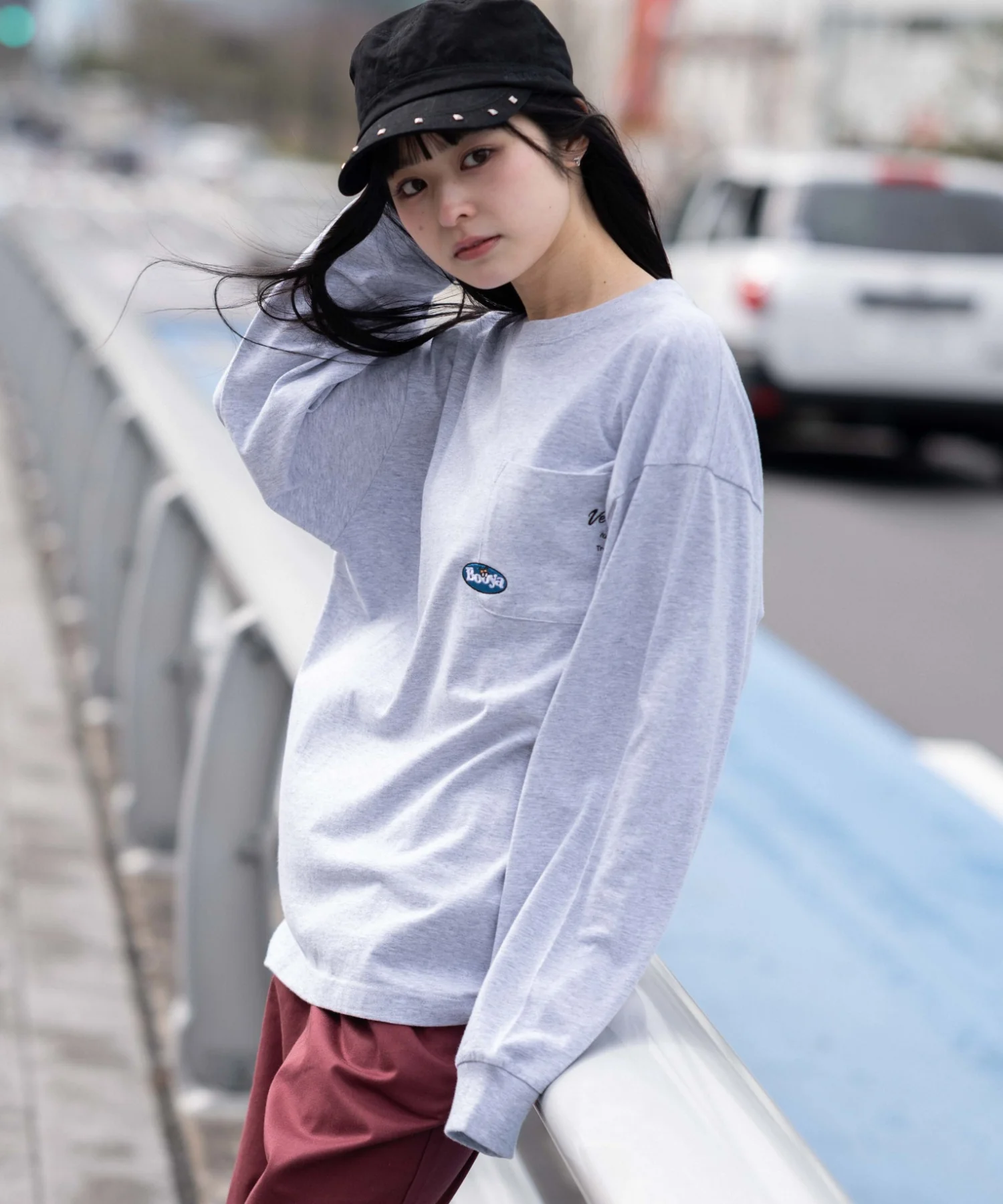 ポケット刺繍BIG T(LS) - Image 38