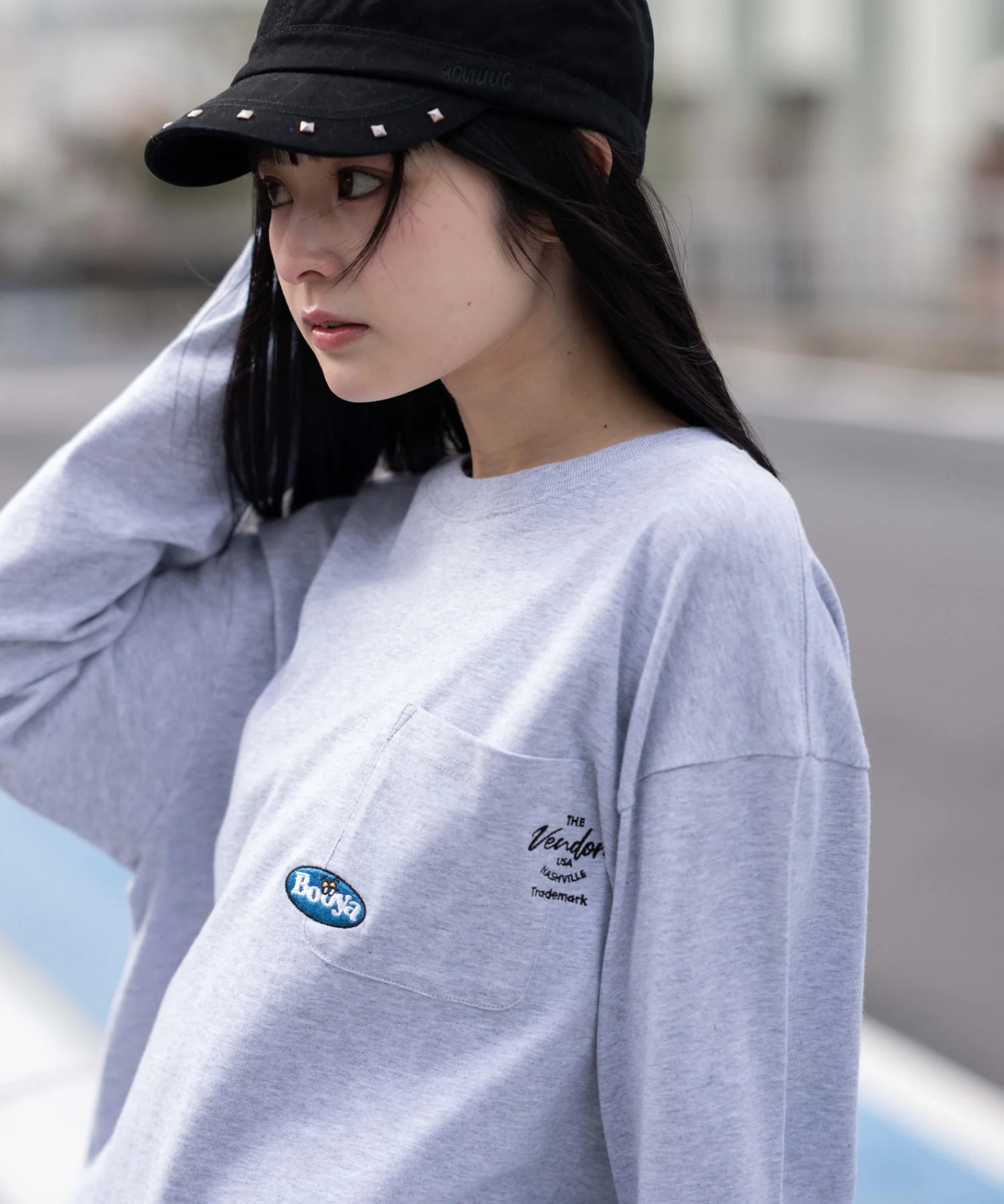 ポケット刺繍BIG T(LS) - Image 39
