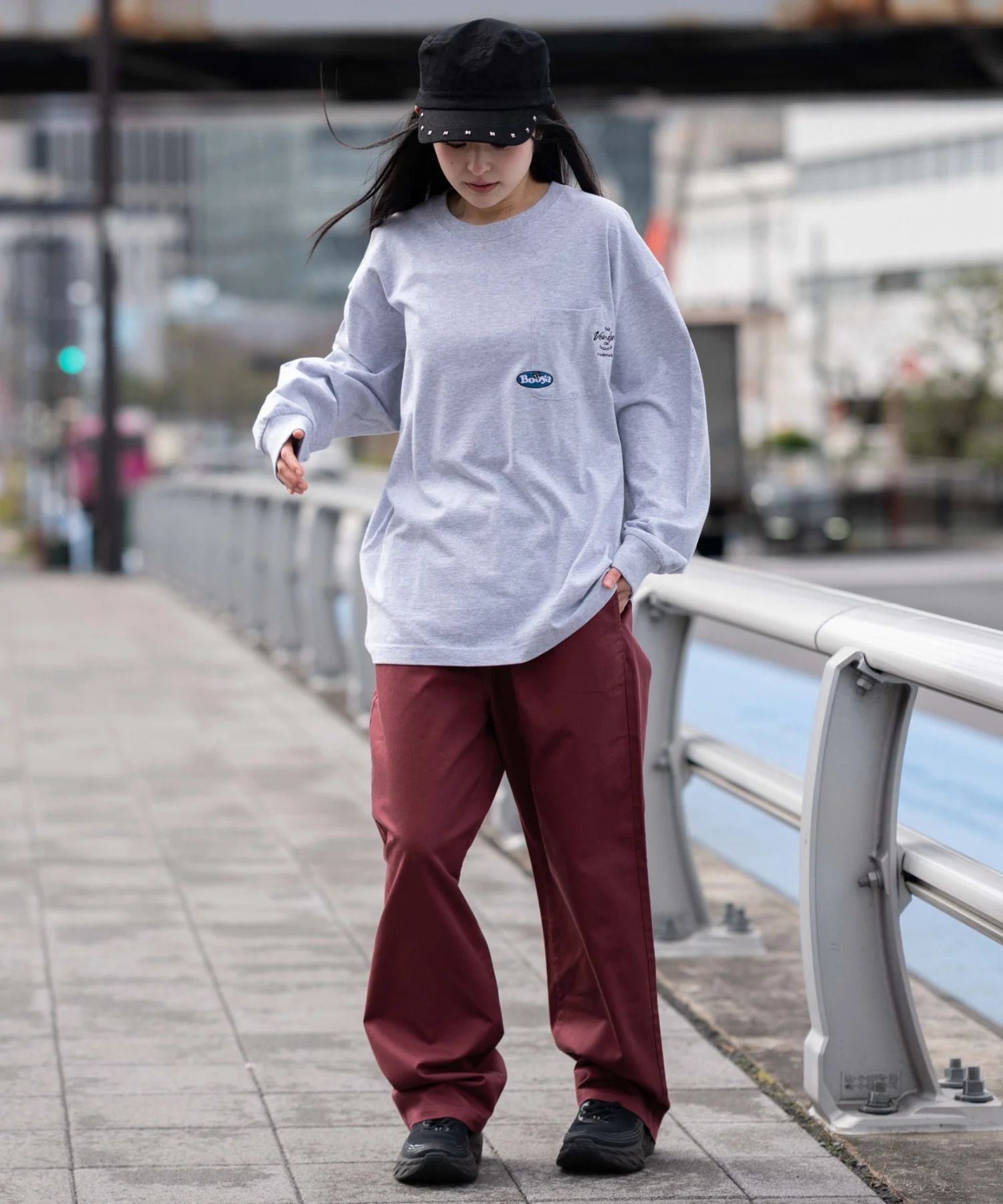ポケット刺繍BIG T(LS) - Image 41
