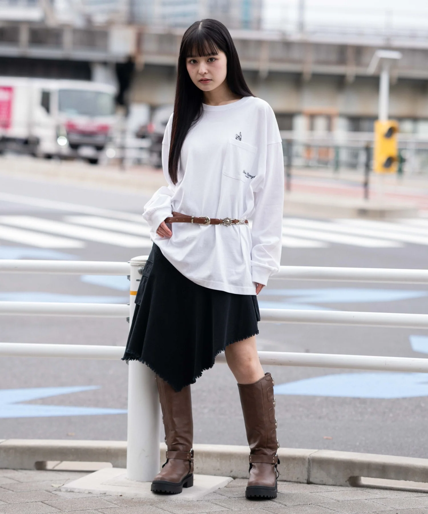 ポケット刺繍BIG T(LS) - Image 5