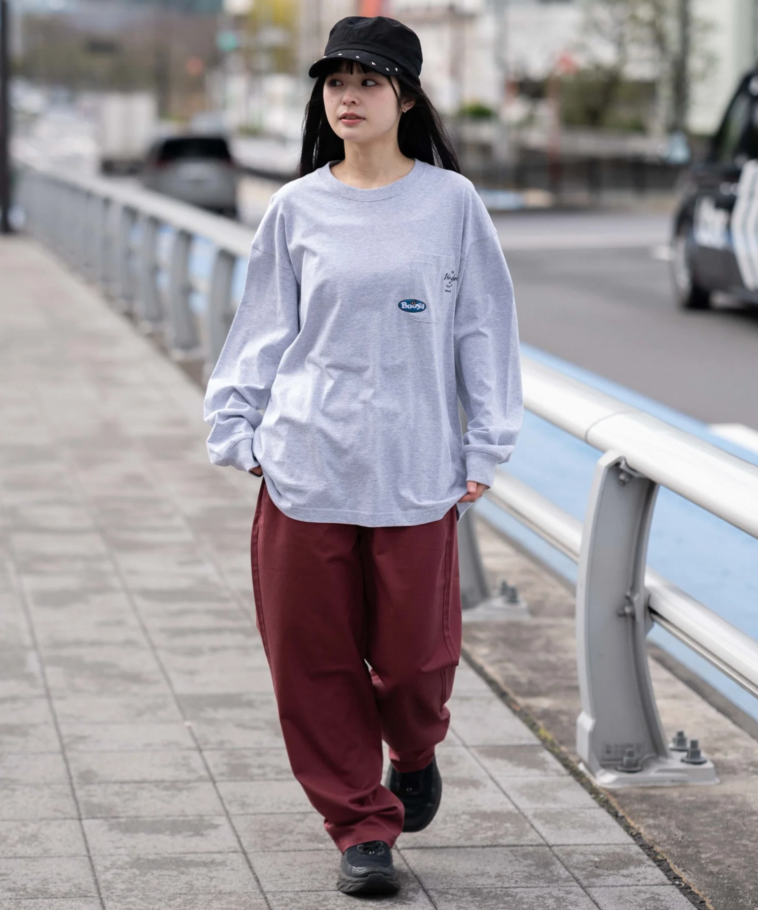 ポケット刺繍BIG T(LS) - Image 8