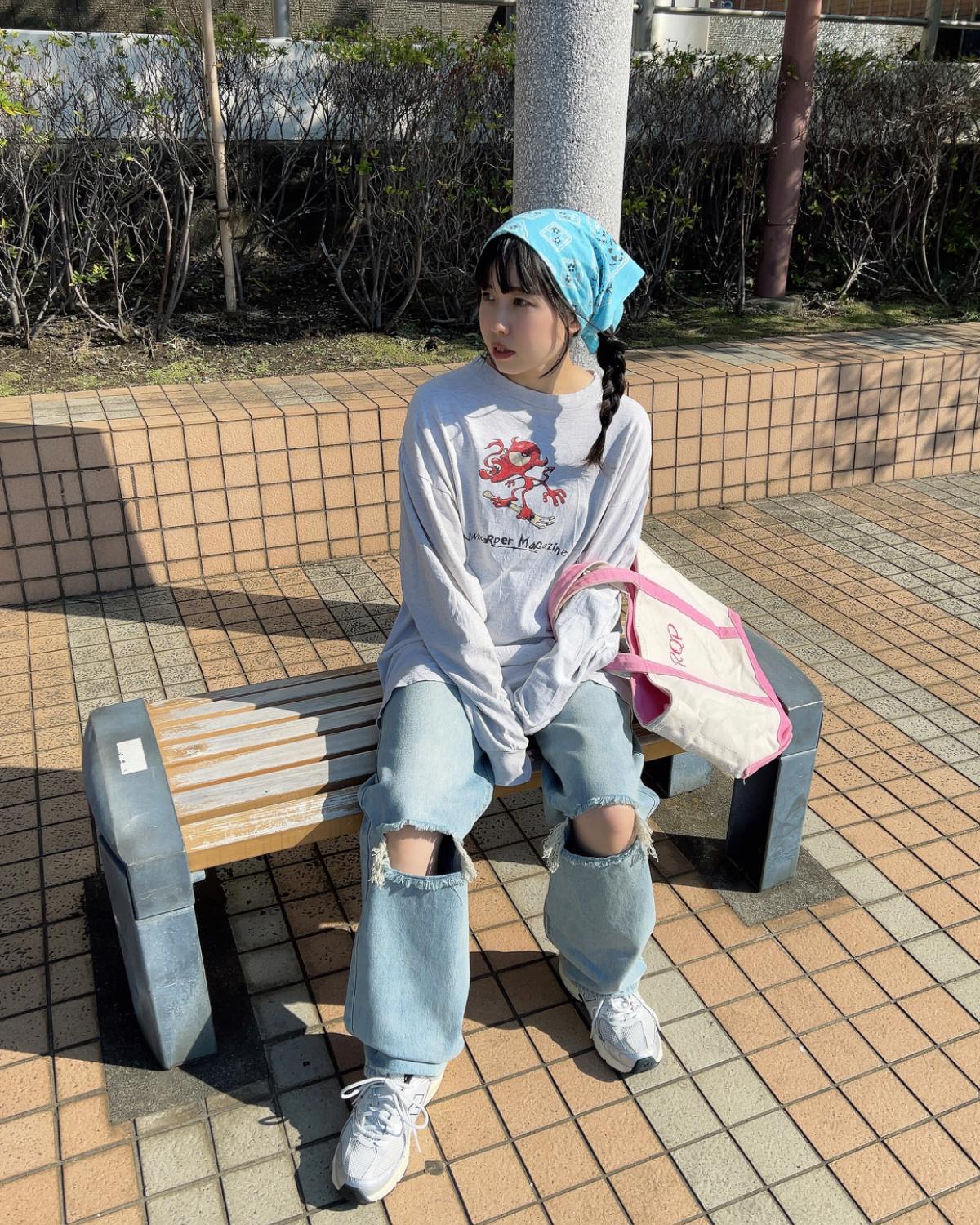 クラッシュデニムパンツ - Image 2