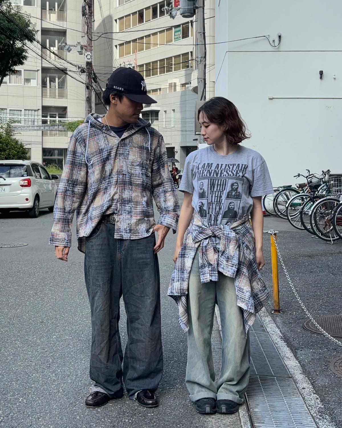 フードツキチェックシャツ - Image 4