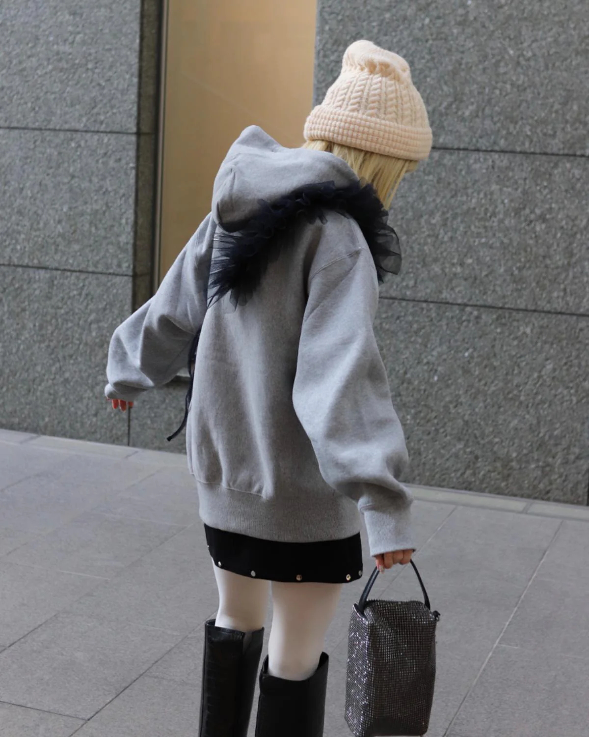 ニットバケットハット - Image 5