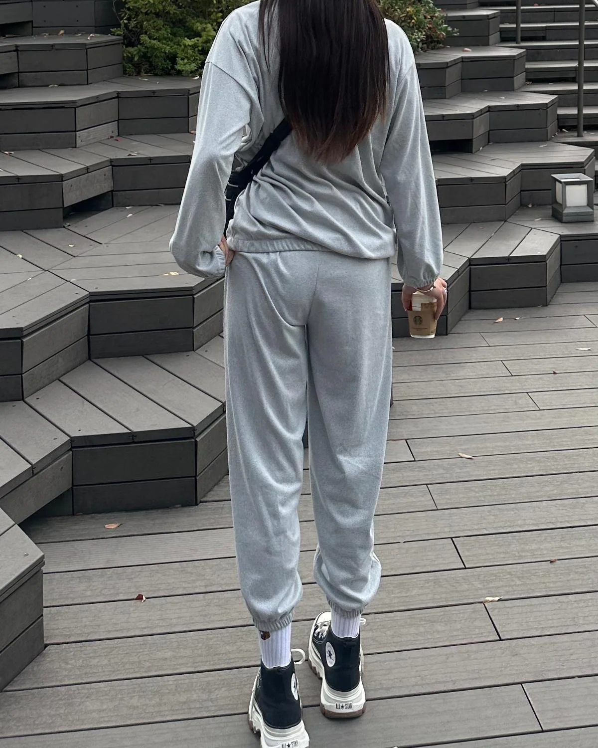 ハーフジップスウェットセットアップ - Image 7