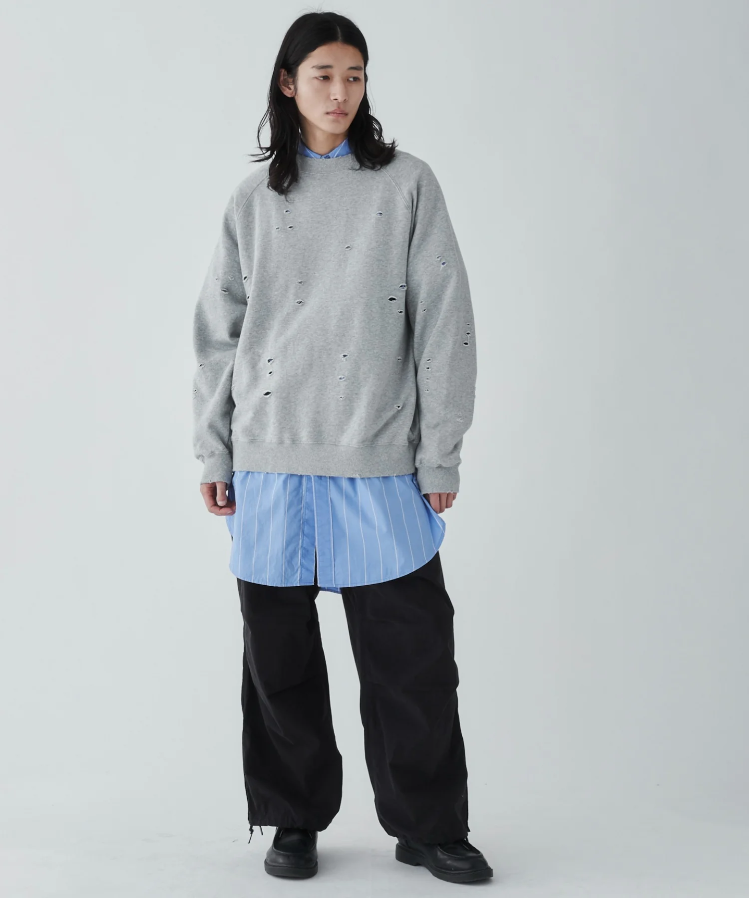 ダメージプルオーバースウェット - Image 5