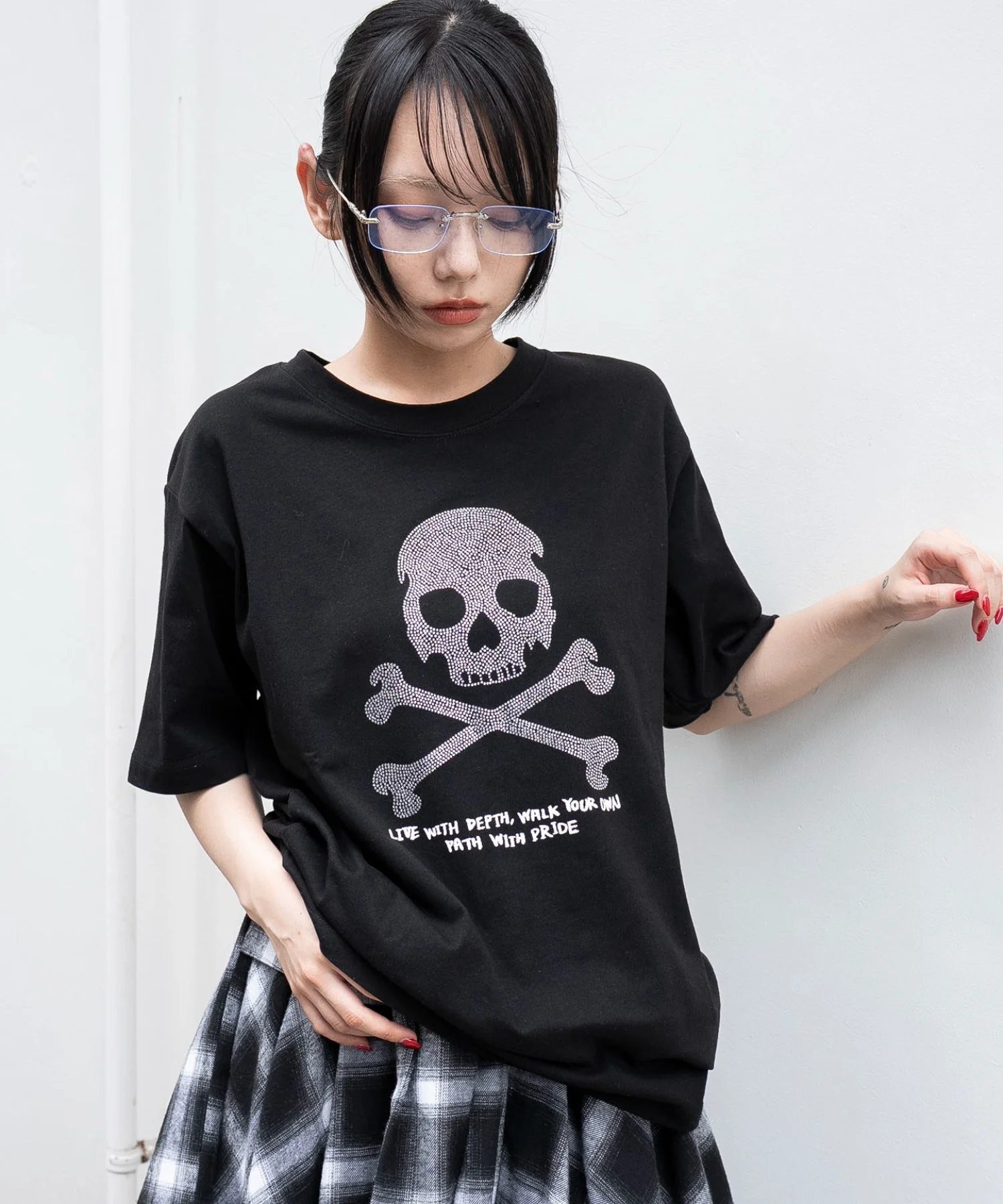 ラインストーンルーズネックT（SS） - Image 16